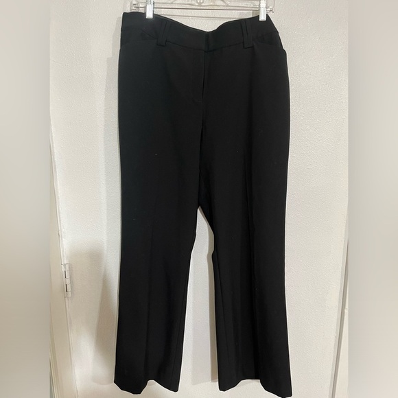 International concept NWOT black pants career business size 14 short - Picture 1 of 5